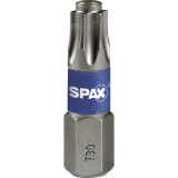 SPAX Bit-Einsatz T-Star 1/4\"sechskant TX 10/25 mm Zapfenfhrung, Inhalt 5 Stck