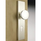 Universalblindzylinder UBZ, Verstellbereich von 25 - 154 mm, Messing vernickelt