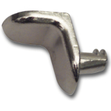 Steckbodentrger FIX 1, Bohr  5 mm, Zink vernickelt, VPE 100 ST