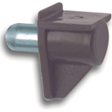 Steckbodentrger Safety, Bohr  5 mm, Kunststoff braun, VPE 1000 ST