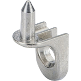 HETTICH SEKURA 7 Bodentrge zum Anschrauben, Bohr  5 mm, vern.