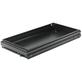 HETTICH SYSTEMA TOP 2000 Breitwandschubladen, KB 1000 mm, Stahl schwarz