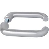 SCH-LINE Drckerpaar SCH U-Form, TS- 43 mm, silber eloxiert