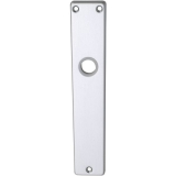 SCH-LINE Knopflangschild EUROPA, PZ88, m. Wechsel-Rollstift M 10, silber elox