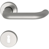 SCH - LINE Dr�ckergt. SCH U - Form - auf Ros. BB, TS38 - 43, silber eloxiert