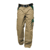 FRISTADS/KANSAS Bundhose Icon khaki/schwarz Gr.54 65% PE/ 35% BW