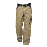 FRISTADS/KANSAS Bundhose Icon khaki/schwarz Gr.54 65% PE/ 35% BW