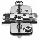 BLUM CLIP Kreuzmontageplatte, EXPANDO, HV: Exzenter, Distanz 3 mm