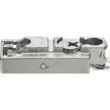 BLUM CLIP Montageplatte gerade, Spax-Schrauben, HV: Exzenter, Distanz 3 mm