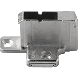 BLUM CLIP Kreuzmontageplatte, Zink, Systemschraube, HV: 2-teilig, Distanz 18 mm