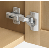 BLUM CLIP top BLUMOTION Profiltrscharnier 95, 18mm gekrpft, Schrauben