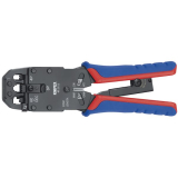 KNIPEX Crimpzange fr Westernstecker 4/6/8-polig Lnge 200 mm