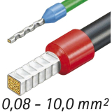 KNIPEX Crimpzange selbsteinstellend AWG28-7 0.08-10.0+16 mm seitl. Einfhrung
