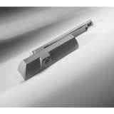 Trschlieer TS 90 Impulse EN 3-4, 1-flg. mit Gleitschiene, silber