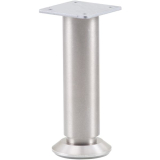 Dekorfu Fu  30 mm, Lnge 190 mm, +10mm, Fussteller, Aluminium gebrstet