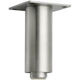 Dekorfu Fu  30 mm, Lnge 160 mm, Aluminium gebrstet