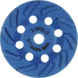 TYROLIT Diamant-Trockenschleifteller Standard DGU** 100 x 18 x 22.2 mm