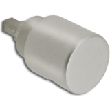 HEKNA ERGO-LINE SYSTEM 30 Drehknopf Metall nicht sperrbar, Zamak matt