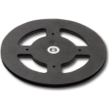 Drehteller Discociak 2 Au�en � 300 mm, H�he 10 mm, Kunststoff schwarz