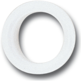 SECOTEC Dr�ckerf�hrungen f�r 18 mm Ansatz Kunsstoff wei� SB-4 BL1