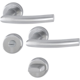 HOPPE Drckergt. ALTA - auf Ros. PZ, TS 39 - 47 Edelstahl