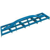 KAUFMANN Eckenreiniger Alurabot 460 x 85 mm Aluminium mit 8 Stahlklingen