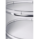 VAUTH-SAGEL RECORNER MAXX Eckschrank Drehbeschlag, KB 900 mm, Holz grau/RAL 9006