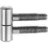 Einbohrband, 14,5 mm, Stahl vermessingt