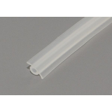 Einlegeprofil Fritz L�nge 3000 mm, Kunststoff transparent