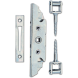 Einstecktrieb ohne Stulp, ohne Einlegestange, links, Stahl verzinkt