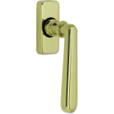 MARCHESI Fenstergriff ALT - WIEN - VK 7 x 37 , 45 /90 Grad Rast., Messing pol.