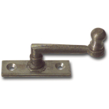 Fensterreiber m. Eisenknopf auf eckiger Platte, 22 mm, Grauguss blank