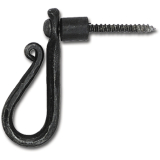 Fensterreiber einseitig, 60/20 mm, Eisen alt geschw�rzt