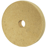 Filzscheibe  125 mm Breite 20 mm Bohrung 20 mm