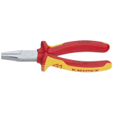 KNIPEX VDE-Flachzange DIN 5745 mit kurzen, flachen Backen Lnge 160 mm