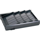 HETTICH SYSTEMA TOP 2000 Formularablage, Fcheranzahl 11, Kunststoff Alu-Finish