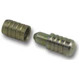 Fhrungsdbel 2-teilig 8x22 mm Stahl gelb verzinkt