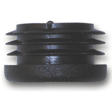 SECOTEC Fukappen fr Rundrohre innen 21 - 23 mm schwarz SB-4