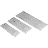 GH Lochplatten 300x80x2 - Stahl feuerverzinkt