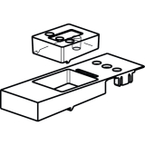 GU Thermostep Rahmen-Eckverbinder-Set unten IV68