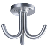 Dreifach-Haken Canis drehbar Breite 85,4, H�he 65 mm, Edelstahl geb�rstet