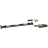 Glastablartr�ger Verona - Edelstahl, � 12 mm, L�nge 200 mm, Edelstahl rostfrei