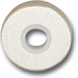 GRUNDMANN Drckerrosette WG 50 mm, mit Anschraubtrger \"T\", silber eloxiert