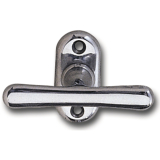 GRUNDMANN Triebolive WG ELEGANT 526 - VK 7 x 35 mm, Ros. 30 x 69 mm, Alu poliert