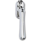 GRUNDMANN Fenstergriff ELEGANT 504 - sichtbar geschraubt, 7x35, Alu poliert