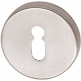 GRUNDMANN Schlsselrosette BBWG m.Universaltrger \"U\",  50, H: 8, silber elox