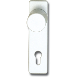 GRUNDMANN Wechselgarnitur GEOS 1754/D52K FH m. Kurzschild PZ72, Edst. matt