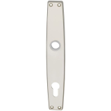 GRUNDMANN Langschild WG 1000 FAVORIT, PZ88, Alu neusilber eloxiert