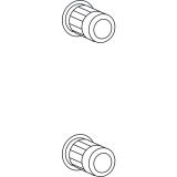 HAUTAU ATRIUM HS 300 Gewindebuchsensatz M5, Inhalt: 2 St�ck