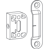 HAUTAU ATRIUM HS 300 Mittelverriegelung senkrecht Zubehr-Beutel